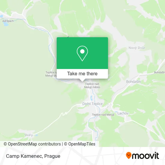 Карта Camp Kamenec