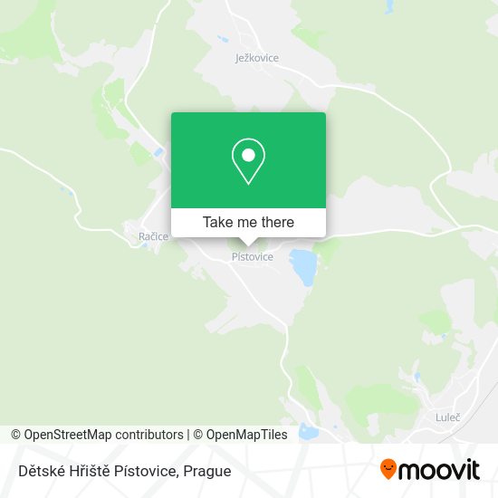 Dětské Hřiště Pístovice map