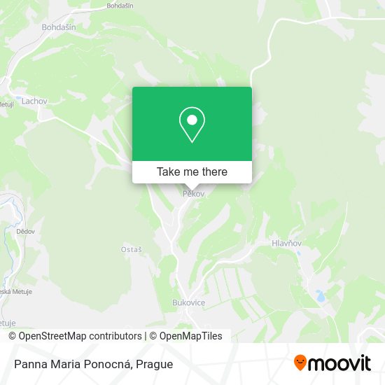 Panna Maria Ponocná map