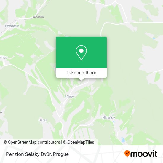 Penzion Selský Dvůr map