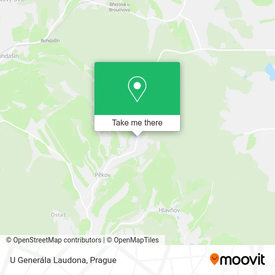 Карта U Generála Laudona