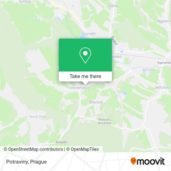 Карта Potraviny
