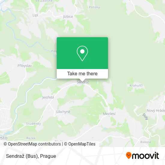 Карта Sendraž (Bus)