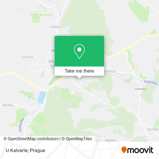 Карта U Kalvarie