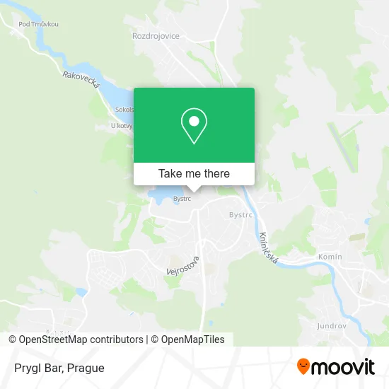 Карта Prygl Bar