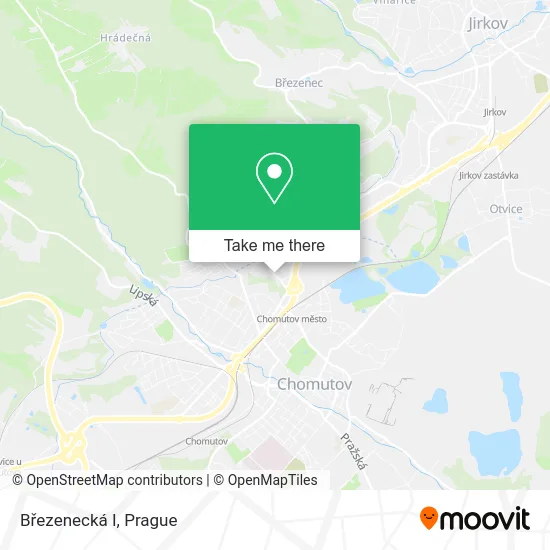 Карта Březenecká I
