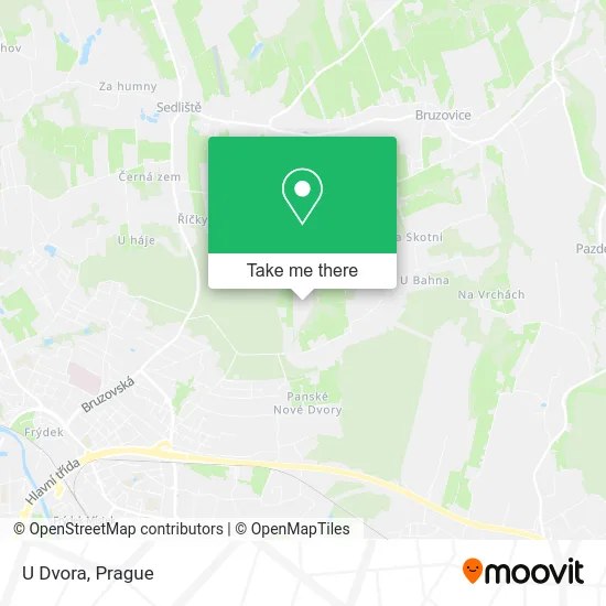 Карта U Dvora