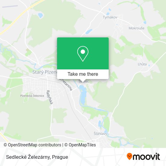Sedlecké Železárny map