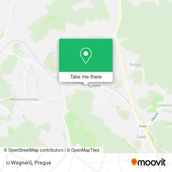 Карта U Wagnerů