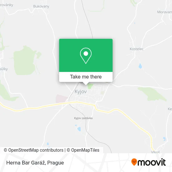 Карта Herna Bar Garáž