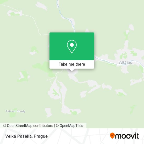 Карта Velká Paseka