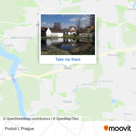 Карта Podolí I