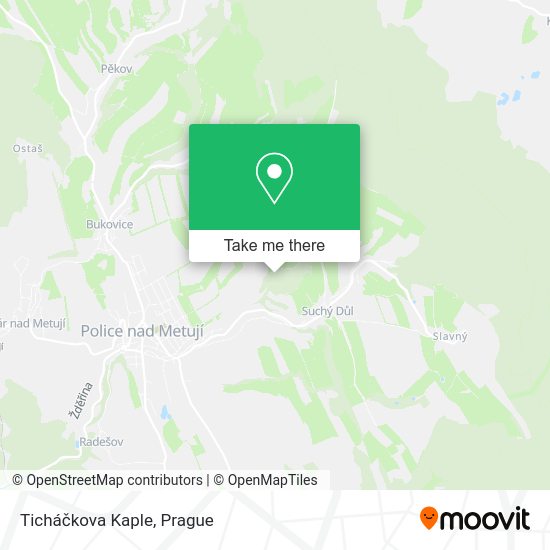 Ticháčkova Kaple map