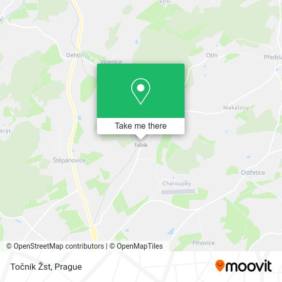 Točník Žst map