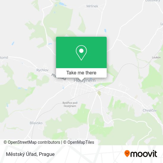 Městský Úřad map