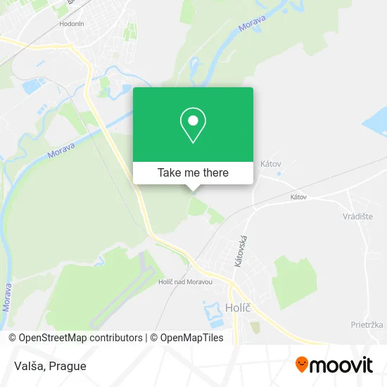 Карта Valša
