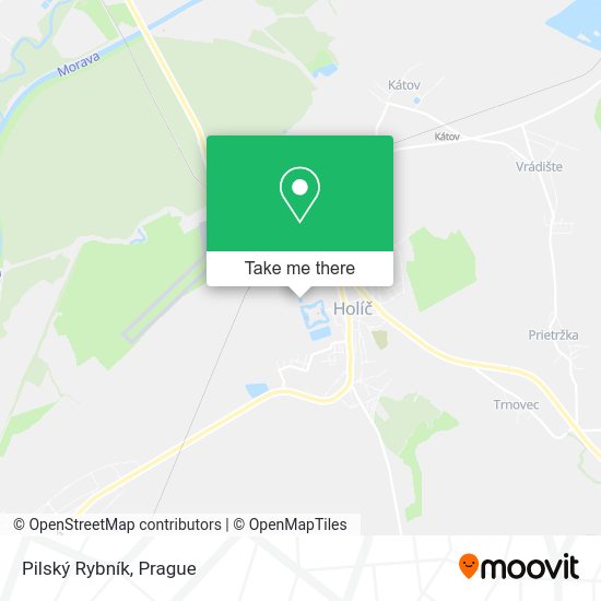 Pilský Rybník map