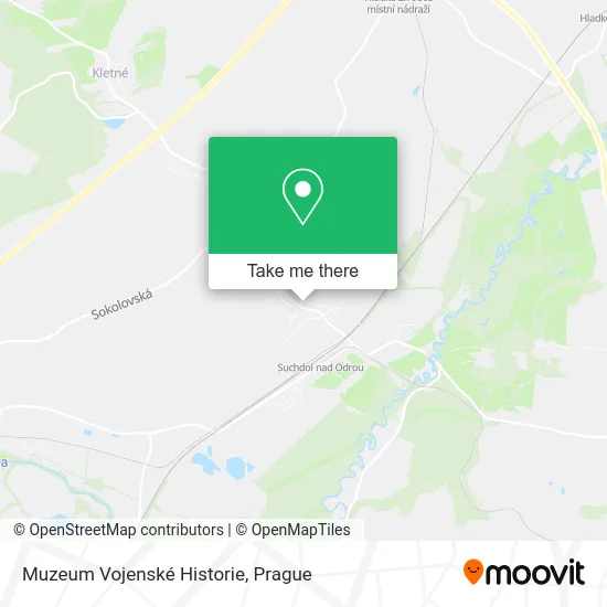 Карта Muzeum Vojenské Historie