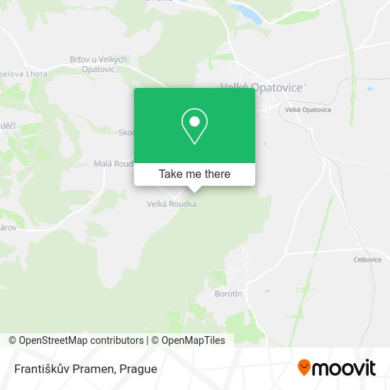 Františkův Pramen map