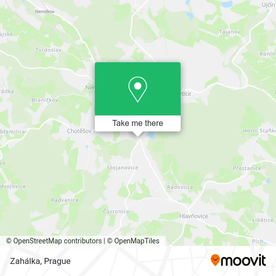 Карта Zahálka