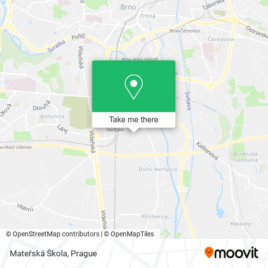 Mateřská Škola map