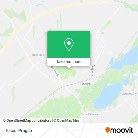 Tesco map