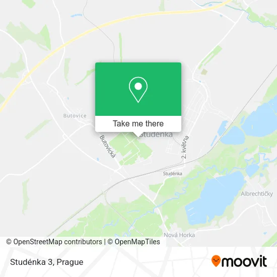 Studénka 3 map