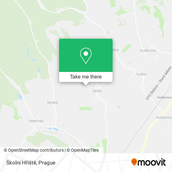 Školní Hřiště map