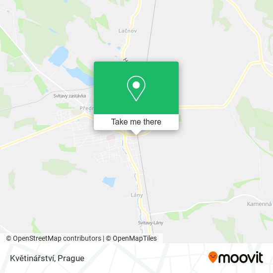 Květinářství map