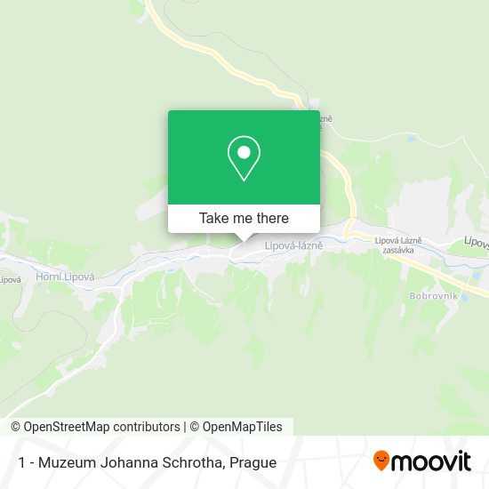 1 - Muzeum Johanna Schrotha map