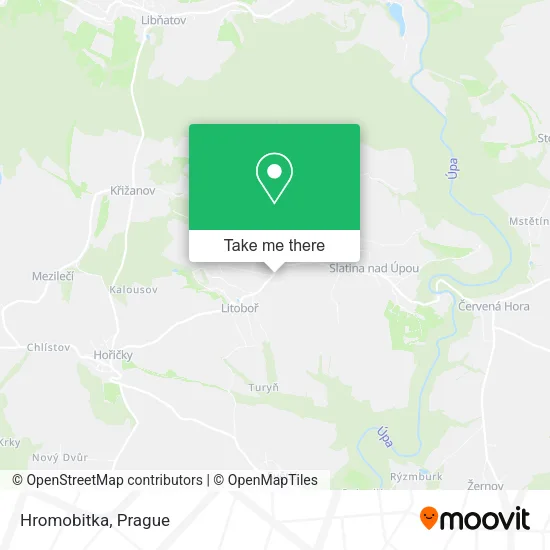 Карта Hromobitka