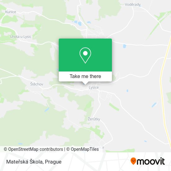 Mateřská Škola map