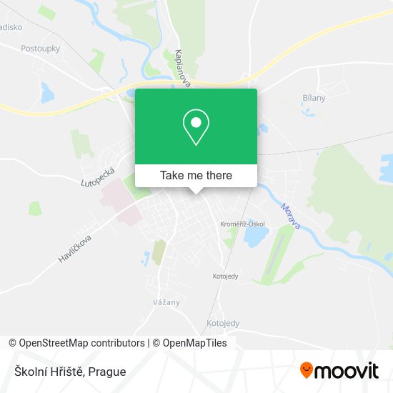 Školní Hřiště map