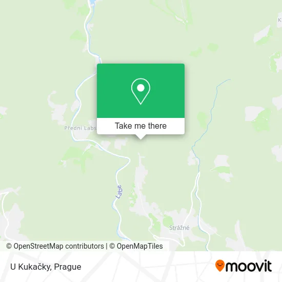 Карта U Kukačky