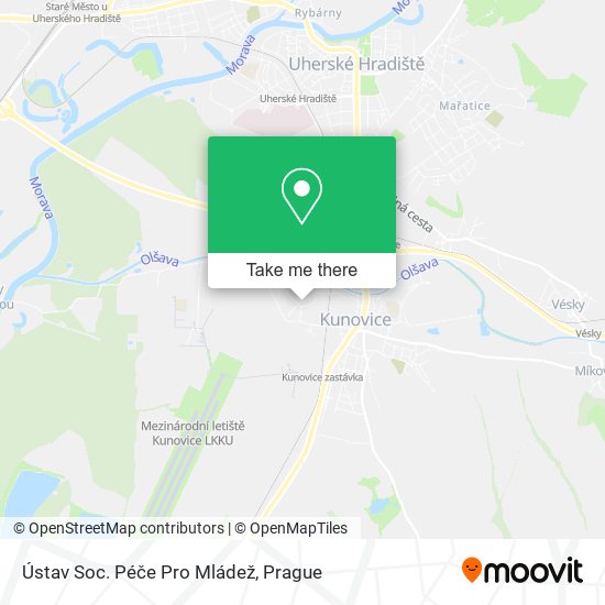 Ústav Soc. Péče Pro Mládež map