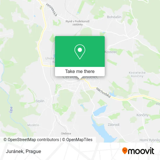 Juránek map