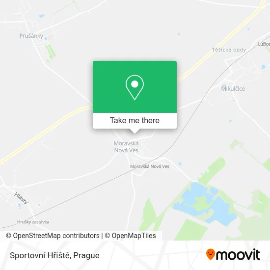 Карта Sportovní Hřiště