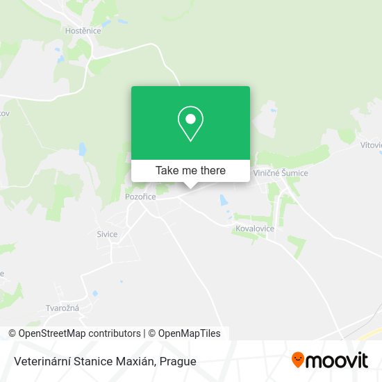 Veterinární Stanice Maxián map