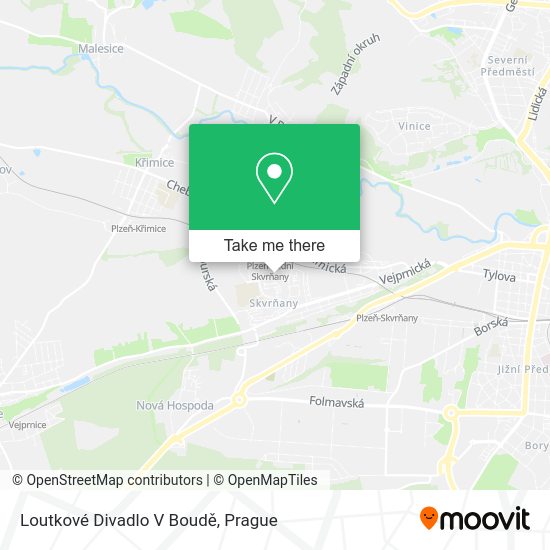 Loutkové Divadlo V Boudě map