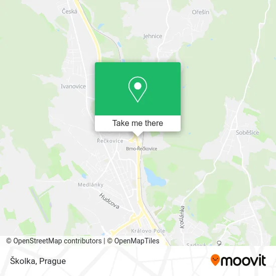 Карта Školka