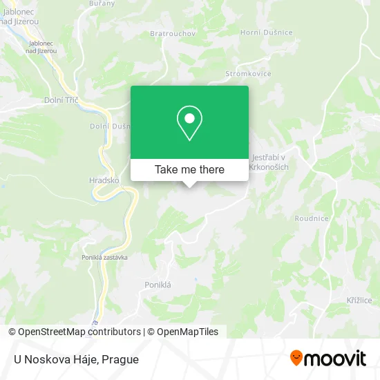 Карта U Noskova Háje