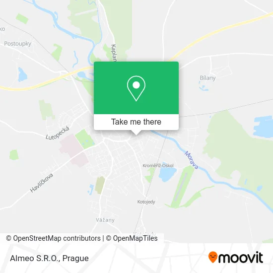 Карта Almeo S.R.O.