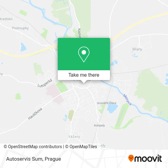 Карта Autoservis Sum