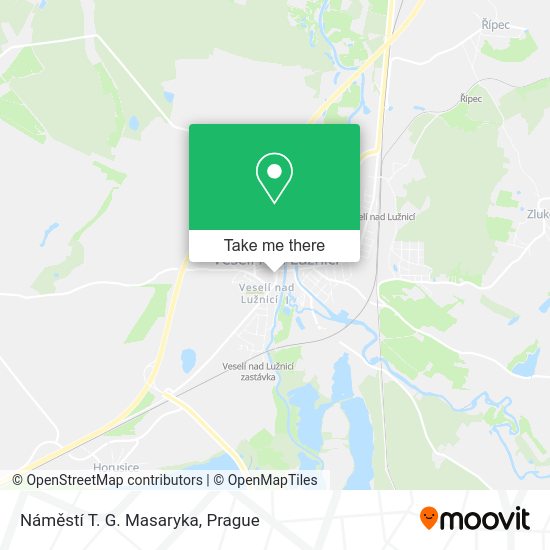 Náměstí T. G. Masaryka map