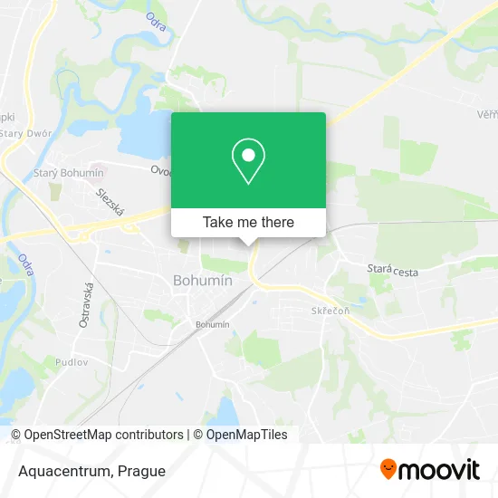 Карта Aquacentrum