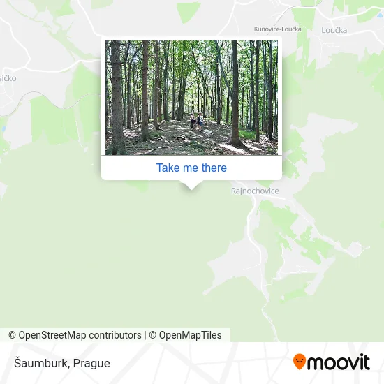 Карта Šaumburk