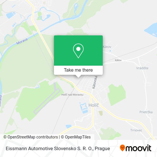 Eissmann Automotive Slovensko S. R. O. map