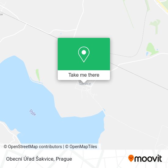 Obecní Úřad Šakvice map
