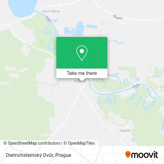 Dietrichsteinský Dvůr map