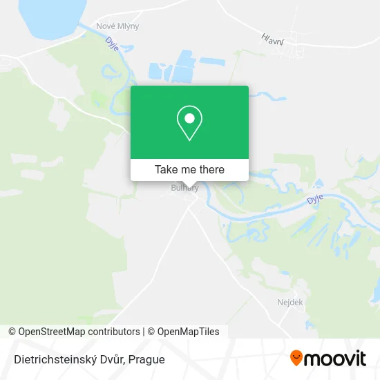 Карта Dietrichsteinský Dvůr